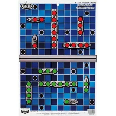 Birchwood Casey Pregame Targets Battle At Sea Target - 8Pk