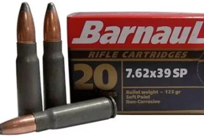Barnaul 7.62x39mm 125gr SP – 20 Rounds
