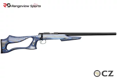 CZ 455 Evolution Varmint Bolt Rifle 22LR Blue Laminate 5rd 20.5 rangeview sports canada