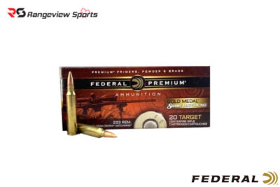 Federal Gold Medal 223 Rem Rifle Ammo 69Gr, Sierra MatchKing – 20Rds Rangeview sports CANADA