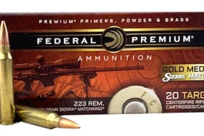 Federal Gold Medal SMK BTHP .223 69gr 20rds