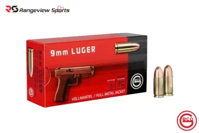 RUAG Geco 9x19mm Pistol Ammunition 124Gr FMJ 1181FPS – 1000Rds Rangeviewsports Canada copy