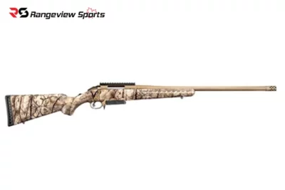 Ruger American Bolt-Action Rifle w: Go Wild Camo in Various Calibers Rangeviewsports Canada