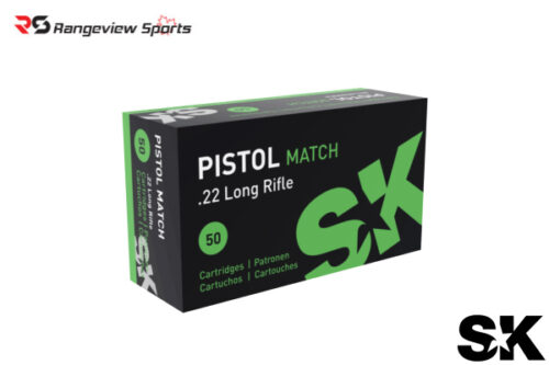 SK Pistol Match 22 LR Rimfire Ammo, 40Gr LRN – 50Rds:Box Rangeview sports CANADA Sk Pistol Match 22 Lr Rimfire Ammo, 40Gr Lrn – 50Rds:box Rangeview Sports Canada
