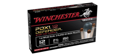 Winchester PDX1 Defender 12 Gauge 2-3/4" 1/2 oz 00 Buckshot 1 oz Slug Bonded PDX1