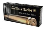 Sellier & Bellot 7.62x39mm Rifle Ammo, 124gr FMJ - 20Rds