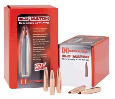 Hornady ELD MATCH 30 Cal/308 225 Gr Bullets - 100Ct - Hornady - Rangeview Sports Canada