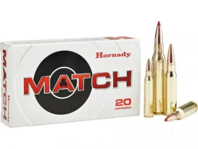 Hornady Match 300 Win Mag Rifle Ammo 178Gr