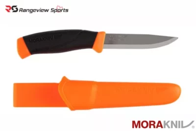 Morakniv Companion Fixed Blade Stainless Steel Orange rangeview sports canada