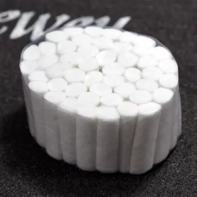J.Dewey Replacement Cotton Rolls, 3/8"x 1 1/2" - 50Pk