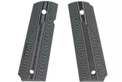 Pachmayr G10 Tactical 1911 Grips, Grey/Black