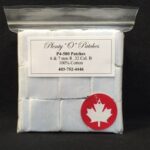 Plenty "O" Patches P4-500, .25Cal, 6.5cm Cotton Patches