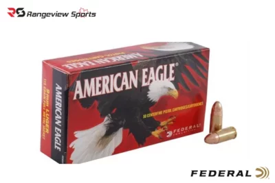 Federal American Eagle 9mm Pistol Ammo, 124Gr FMJ – 1000Rds Rangeviewsports Canada