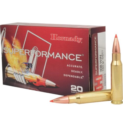 Hornady Superformance 308 Win Rifle Ammo, 150Gr Sst - 20Rds | Rangeview Sports Canada