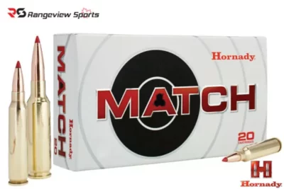 Hornady Match 6mm Creedmoor Rifle Ammo, 108Gr ELD Match – 20Rds rangeview sports canada