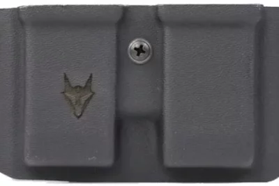 Gray Fox Strategic Wyvern Glock 9/40 Double Mag Carrier- Black