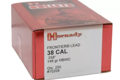 Hornady 38 Cal .358 148 gr HBWC Lead Bullets - 250/Box