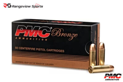 PMC Bronze 38 Special Revolver Ammo, 132Gr FMJ 917FPS – 50Rds Rangeview sports CANADA