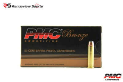 PMC Bronze 357 Mag Revolver Ammo 158Gr, JSP 1471FPS – 50Rds Rangeview sports CANADA