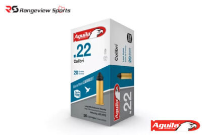 Aguila Colibri 22 LR Rimfire Ammo 20Gr, Velocity 420FPS – 50Rds:Box Rangeview sports CANADA