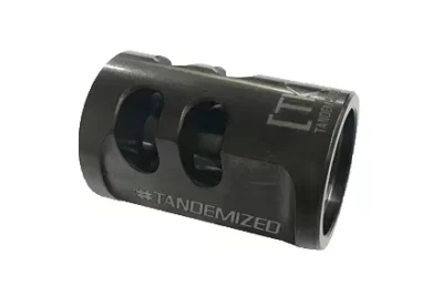 TandemKross Game Changer Pro .22LR Compensator for Ruger MK Series, SW22 Victory, etc. - Black