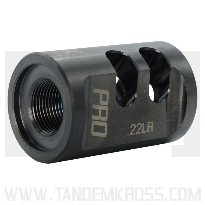 TandemKross Game Changer Pro .22LR Compensator Black Rangeview