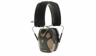 Caldwell E-Max Pro Electronic Earmuffs - FDE - Caldwell - Rangeview Sports Canada