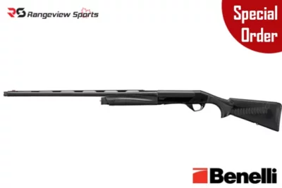 Benelli Super Black Eagle 3 Left Hand Shotgun, Black rangeview sports canada