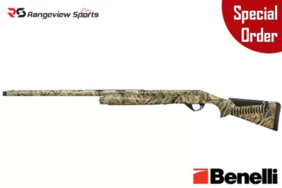 Benelli Super Black Eagle 3 Left Hand Shotgun, Max-5 rangeview sports canada