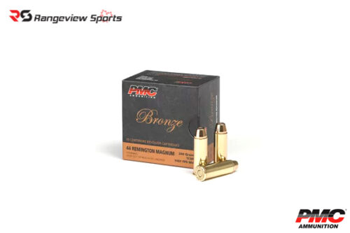 Pmc Bronze 44 Mag Revolver Ammo, 240Gr Tcsp – 25Rds Rangeview Sports Canada