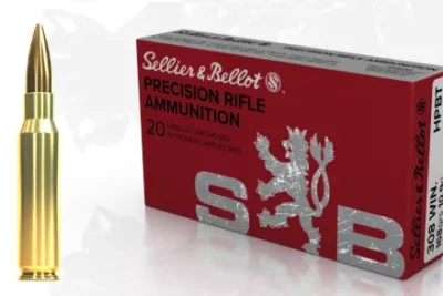 Sellier & Bellot 308 Win Precision Rifle Ammo, 168Gr HPBT - 20Rds