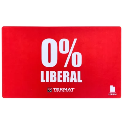 TekMat Zero Percent Liberal Door Mat - Red - TEKMAT - Rangeview Sports Canada