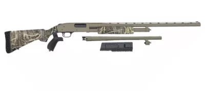 Mossberg 500 Flex Waterfowl/Security Combo W/ Soft Case, Max-4 3″ 12Ga