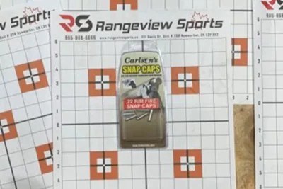 Carlson's Aluminum Snap Caps, 22 LR - 6Rds