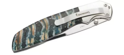 Browning Visual Effects Mammoth Tooth Green Knife - Browning - Rangeview Sports Canada