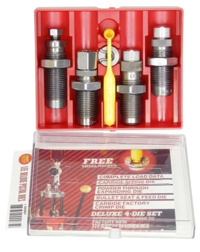Lee Deluxe Pistol Dies 45 Colt 4-Die Set