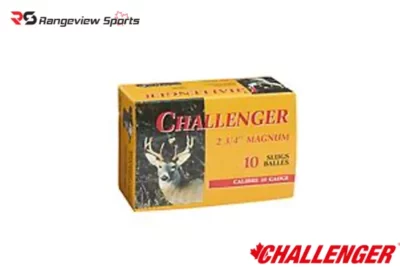 Challenger 20 Gauge Slug 2-3:4-in, 7:8 oz. - 10Rds rangeview sports canada