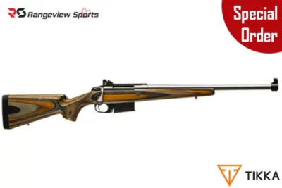 Tikka T3x Arctic Rifle, Stainless & Laminated rangeview sports canada