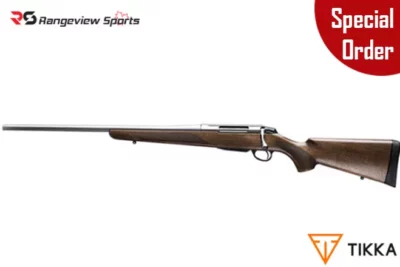 Tikka T3x Hunter Stainless Left-Hand Rifle rangeview sports canada