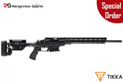 Tikka T3x Tactical A1 Rifle, Black rangeview sports canada