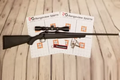 Savage Axis XP Bolt Action Rifle, 308 Win w/ Bushnell 3-9x40mm Scope - - Rangeview Sports Canada