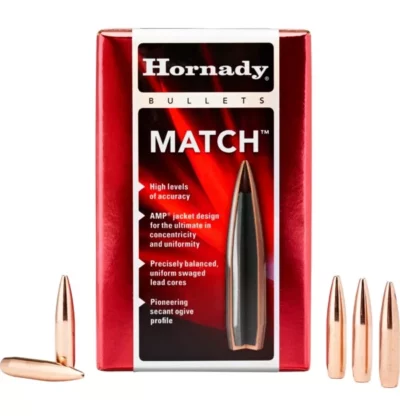 Hornady Match 6mm (.243) 105gr  BTHP Rifle Bullets - 100 pack