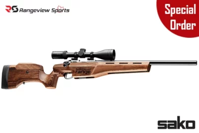 Sako Quad Range Rifle, Laminated with Set Trigger rangeview sports canada