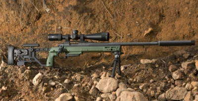 KRG Whiskey-3 Tikka T3/T3x Chassis - Sako Green - KRG - Rangeview Sports Canada