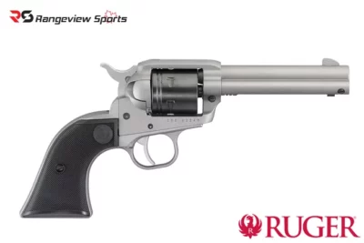 Ruger Wrangler .22LR SA Revolver, Silver Cerakote, 6rd Rangeviewsports Canada