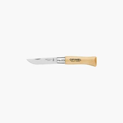 Opinel No.04 Stainless Steel Pocket Knife - Natural - Opinel - Rangeview Sports Canada