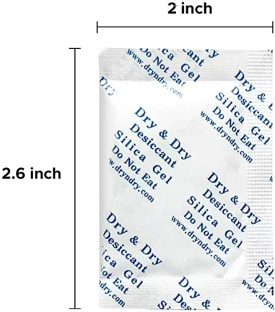 Dry & Dry Premium Quality Silica Gel Desiccant - 5Pk - Image 2