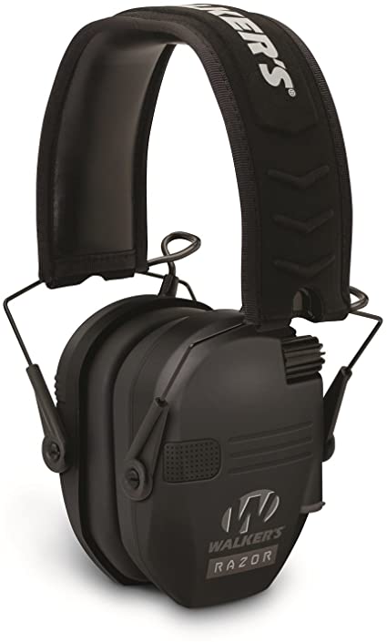 Walker's Razor Slim Electronic Hearing Protection Muff - Black