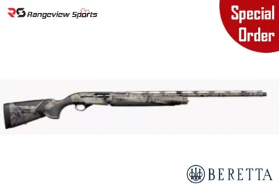 Beretta A400 Xtreme Plus Shotgun with Kick-off and Optifade Timber Camo, 3 1:2″ 12 Ga 28″ Barrel rangeview sports canada