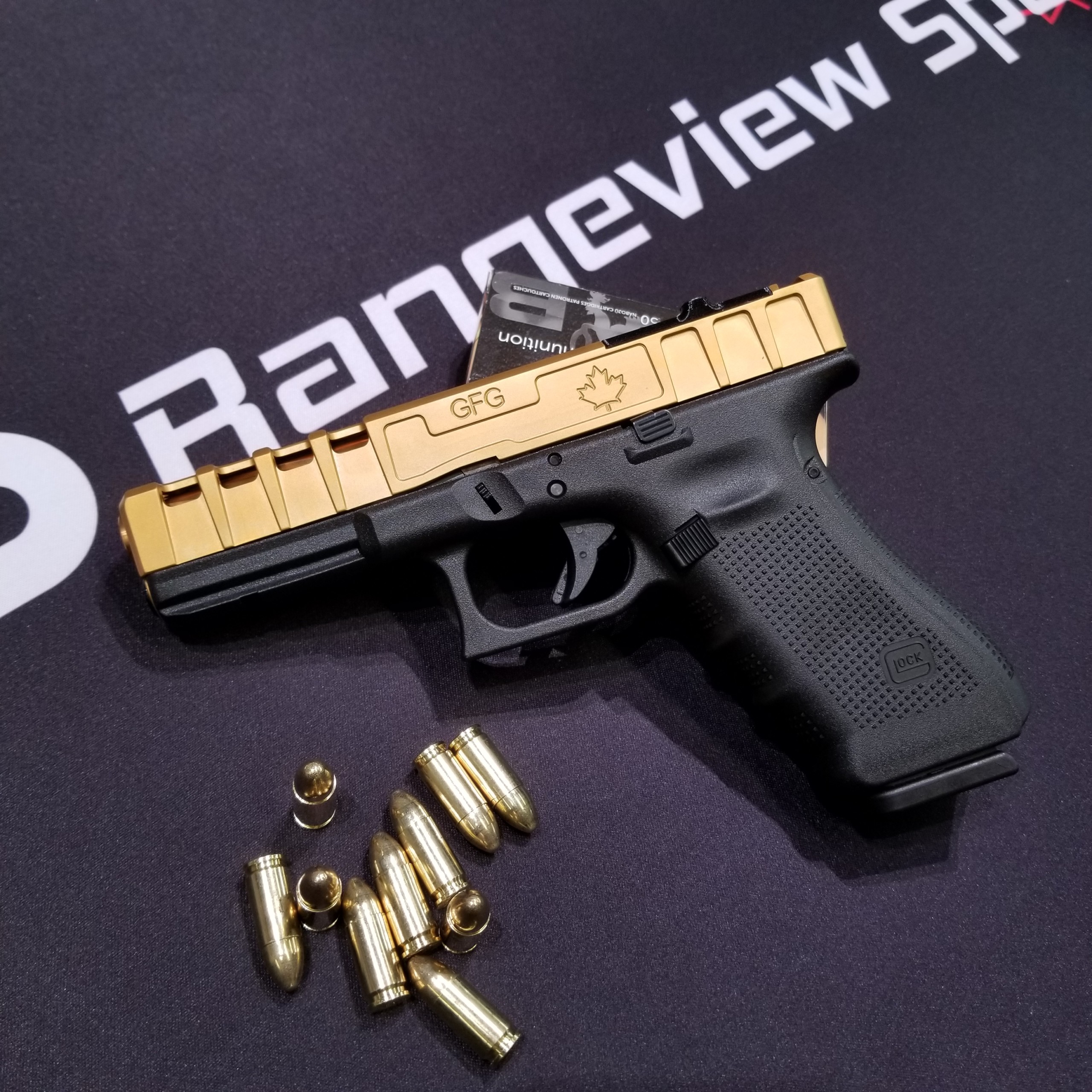 Custom Glock 17 Gen4 GFG Spider Slide Rival Arms Precision Barrel